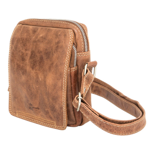 Nomad Mini – Bolso bandolera vintage de piel