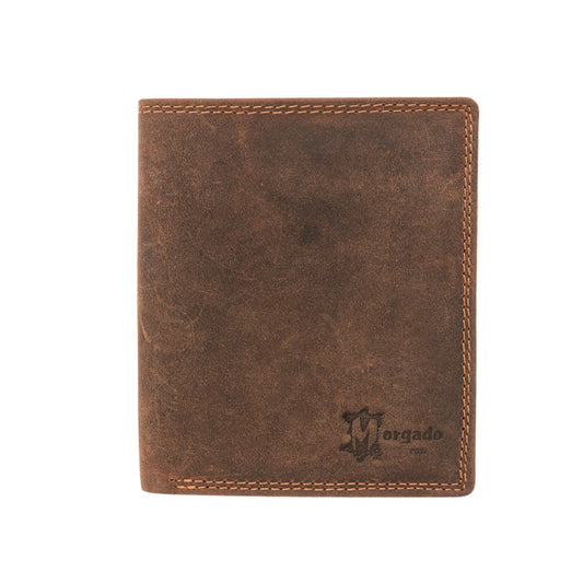 Slim Vertical Leather Wallet