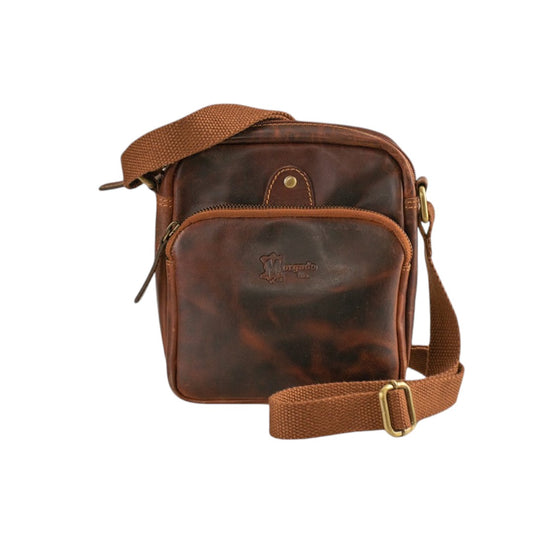 Compact Leather Crossbody Bag
