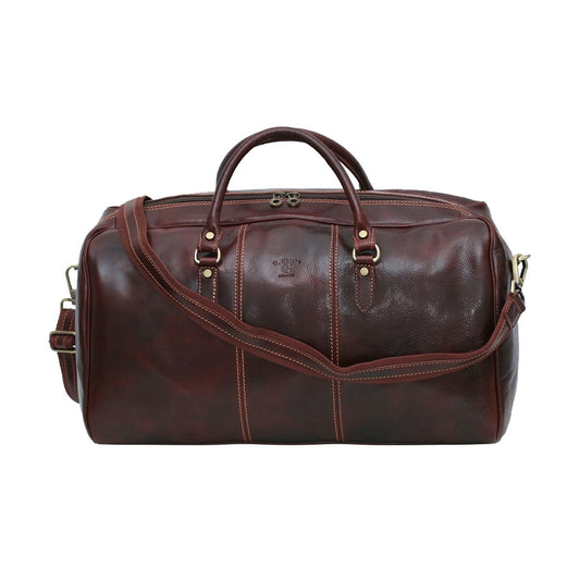 Bolso de viaje de piel Toscana