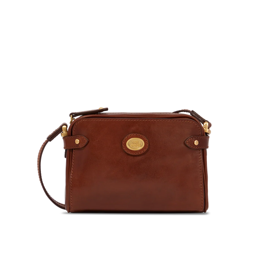 Leather crossbody bag