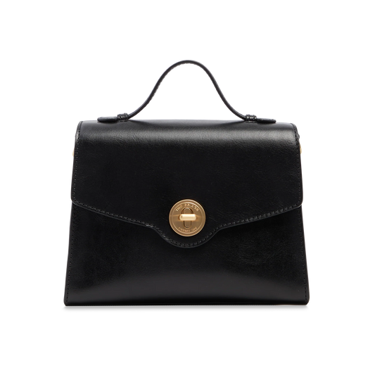 Women's Leather Bag with Removable Strap