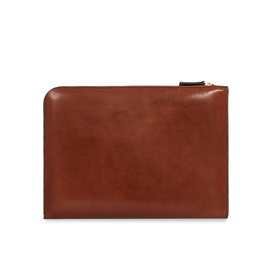 Leather document holder