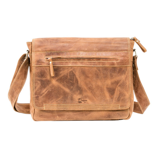 El mensajero – Bandolera de cuero vintage