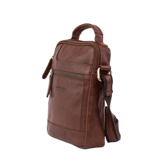 Compact Leather Crossbody Bag