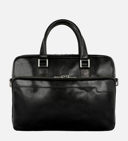 Leather Briefcase Laptop Bag - Orlando