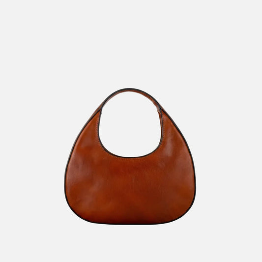 Leather Half-Moon Handbag For Women – the Moonstone
