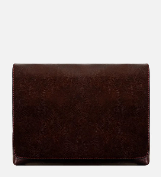 Leather Messenger Bag - A Room with A View