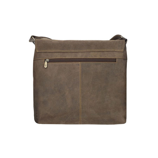 Leather Messenger Bag