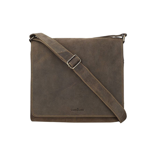Leather Messenger Bag