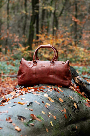 CL 35327 Leather Duffle Bag Ruben