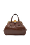 Oversized Vintage Leather Doctor Bag