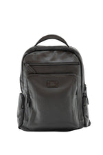 Black Leather Backpack