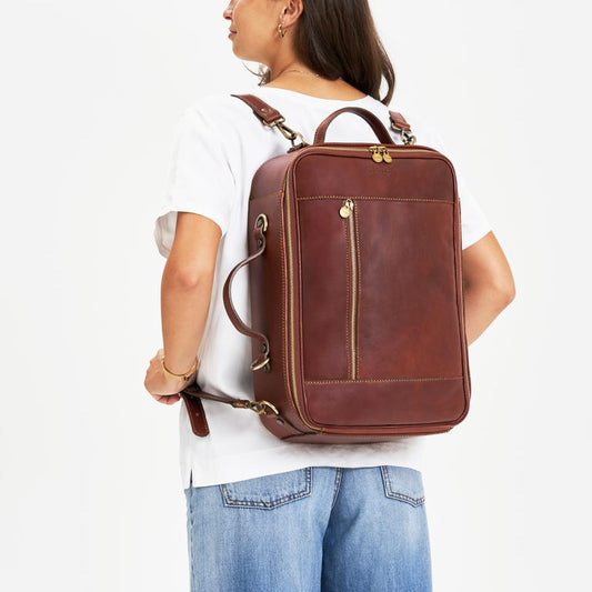 Leather Laptop Travel Bag ZU0904