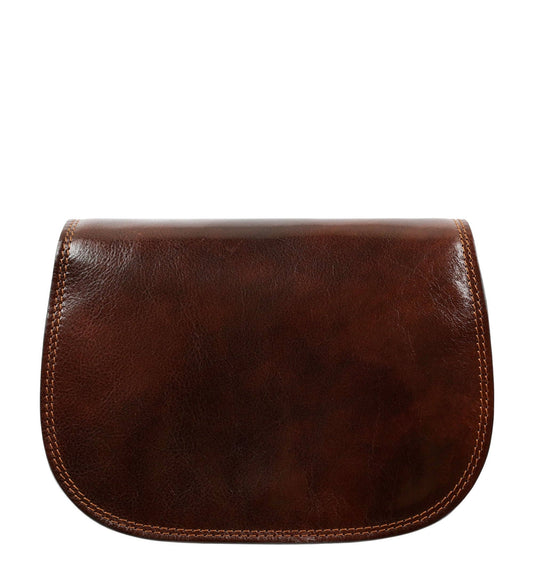 Leather Saddle Bag for Women - Moonfleet SA
