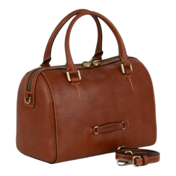 Classic Leather Bowling Bag