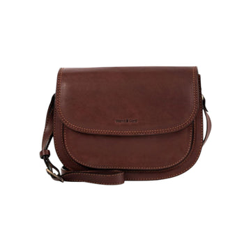 Brown Leather Crossbody Bag