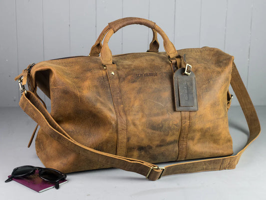 Leather Duffle Bag