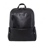 Black Leather Backpack